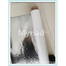 Capa de aluminio mylar, Reflectante Y Plata Material De Cubierta Aluminio Foil Frente, PSK FACING
